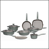 Non-stick luminum cookware set