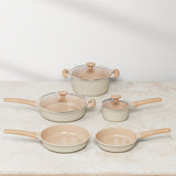 Non-stick aluminum cookware