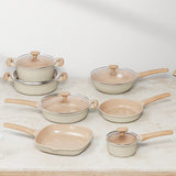Non-stick aluminum cookware