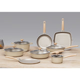 Aluminum cookware set non-stick coating
