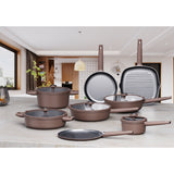 Die-cast aluminum cookware